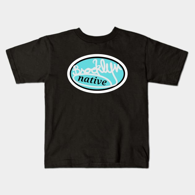 Brooklyn native Kids T-Shirt by Duendo Design